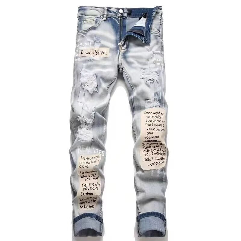 mens cotton jeans Colouronova