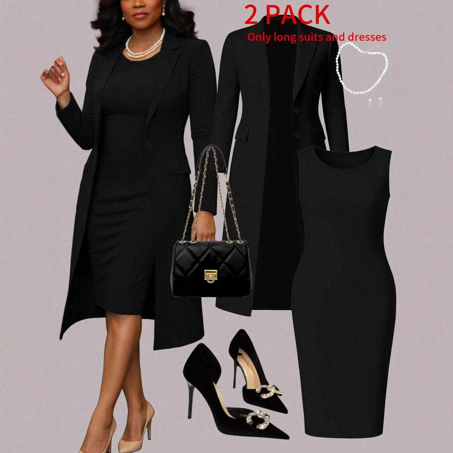 Dress Two-Piece Set Colouronova