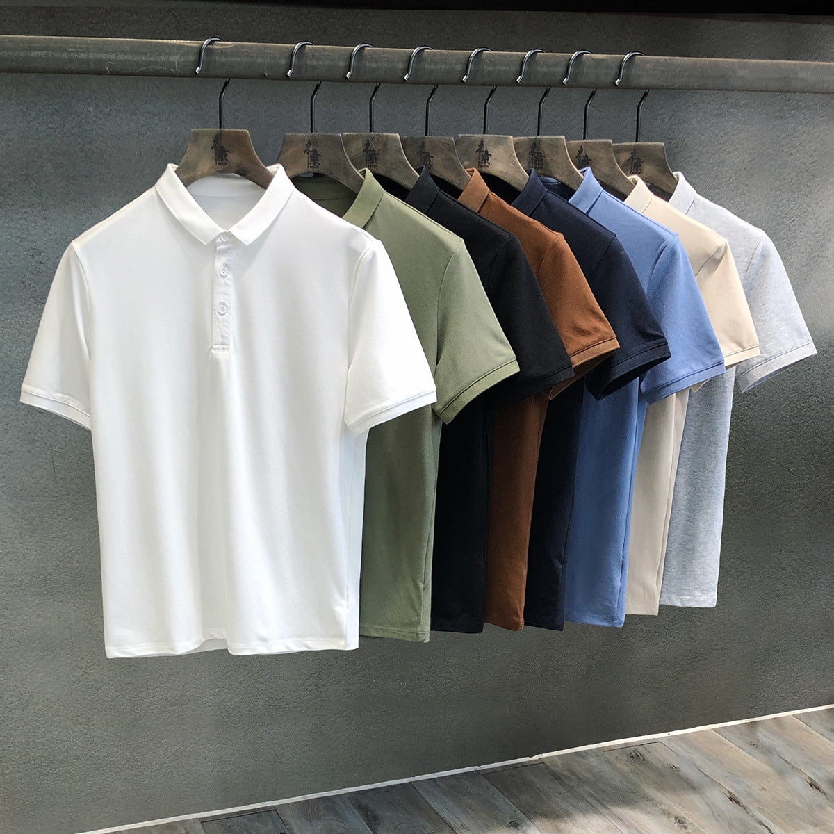 Basic men's polo shirt Colouronova