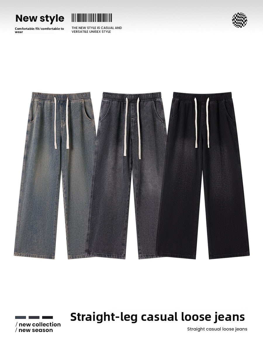Men's Washed Jeans Colouronova