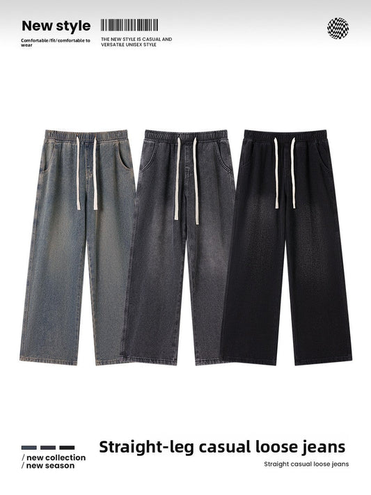 Men's Washed Jeans Colouronova