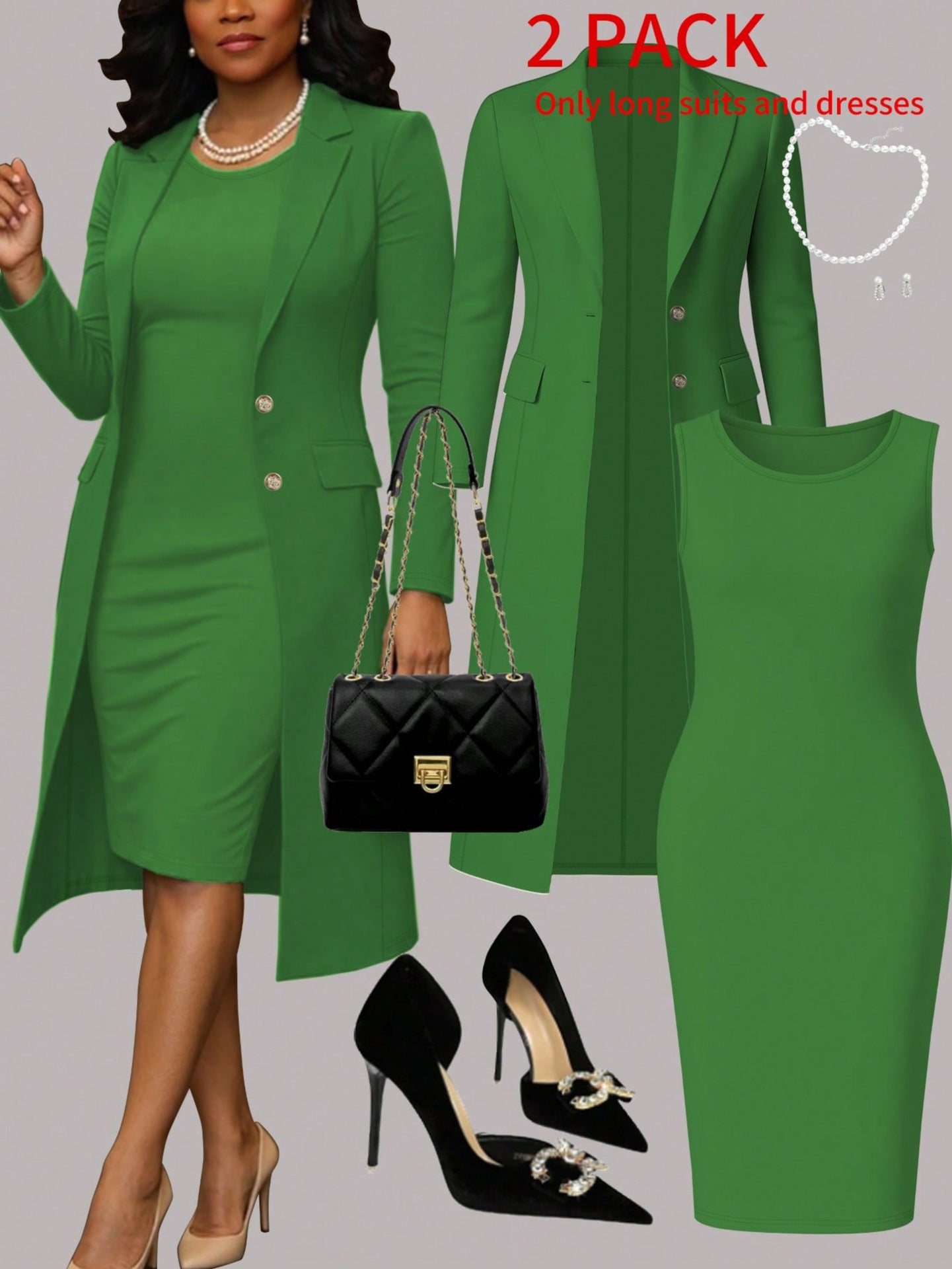 Dress Two-Piece Set Colouronova