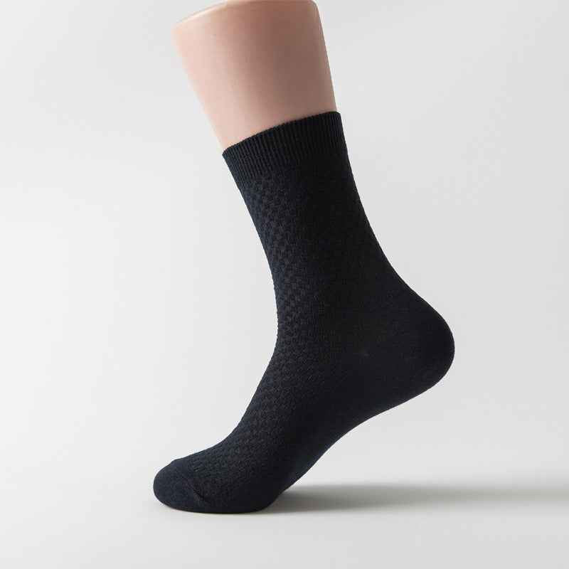 Bamboo fiber men's sweat-absorbing and breathable socks