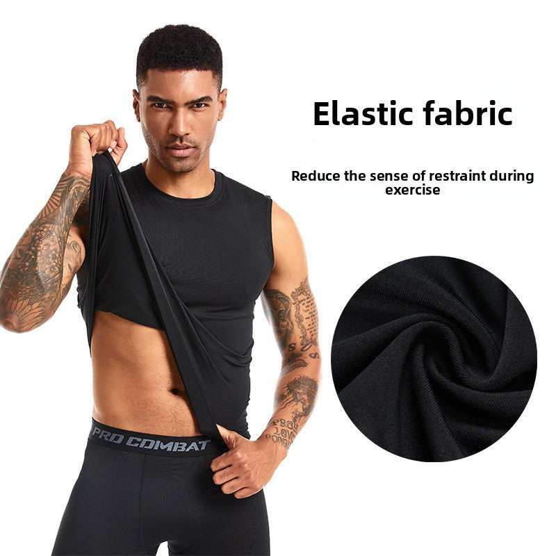 Men's tight-fitting vest Colouronova