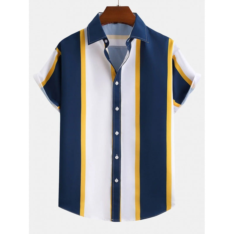 Mens Printed Shirt Colouronova