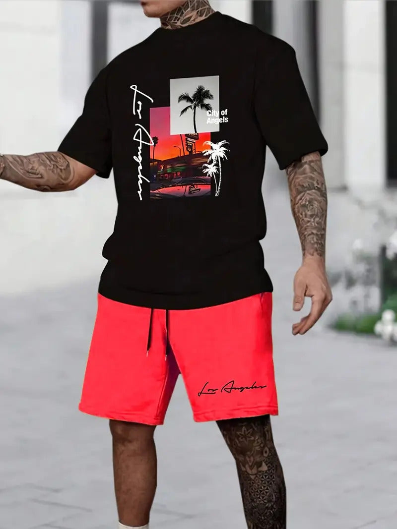 Loose and casual hip-hop suit Colouronova