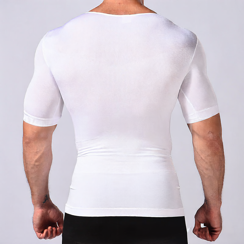 Men's Body Shaping Short Sleeve T-Shirt Colouronova