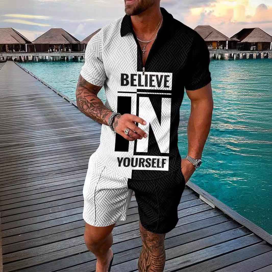 Summer new men's suit