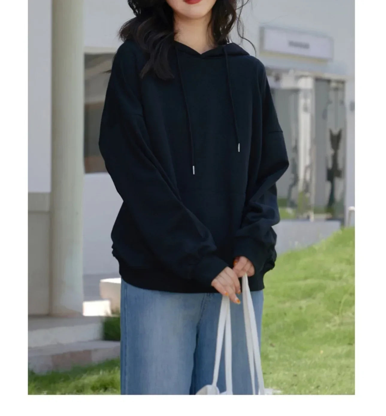 Fashion Women Hoodies Outfits Retro Casual Tracksuit Oversized Pullover Jackets Streetwear Sportswear Clothing Coats - Colouronova