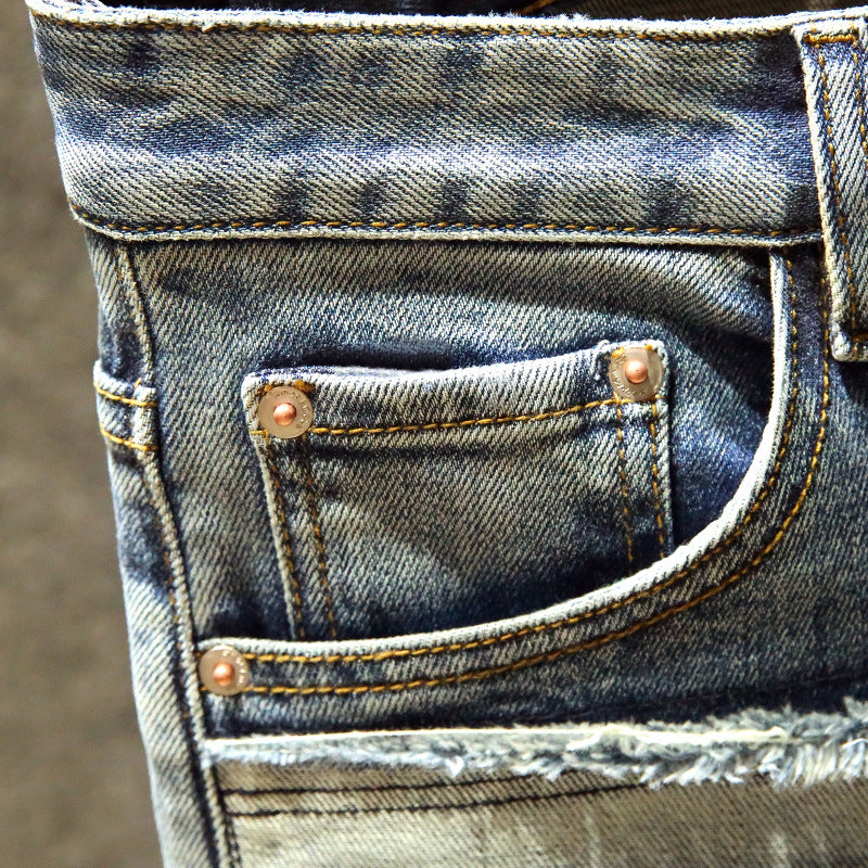 Men's Slim-Fit Stretch Denim Jeans Colouronova