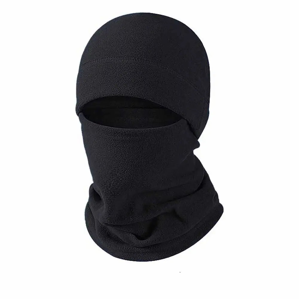 Balaclava Neck Warmer Fleece Ski Mask Bonnet Hat Ear Protection Beanies Hat Winter Face Mask Men Winter Cap Pullover Cap - Colouronova