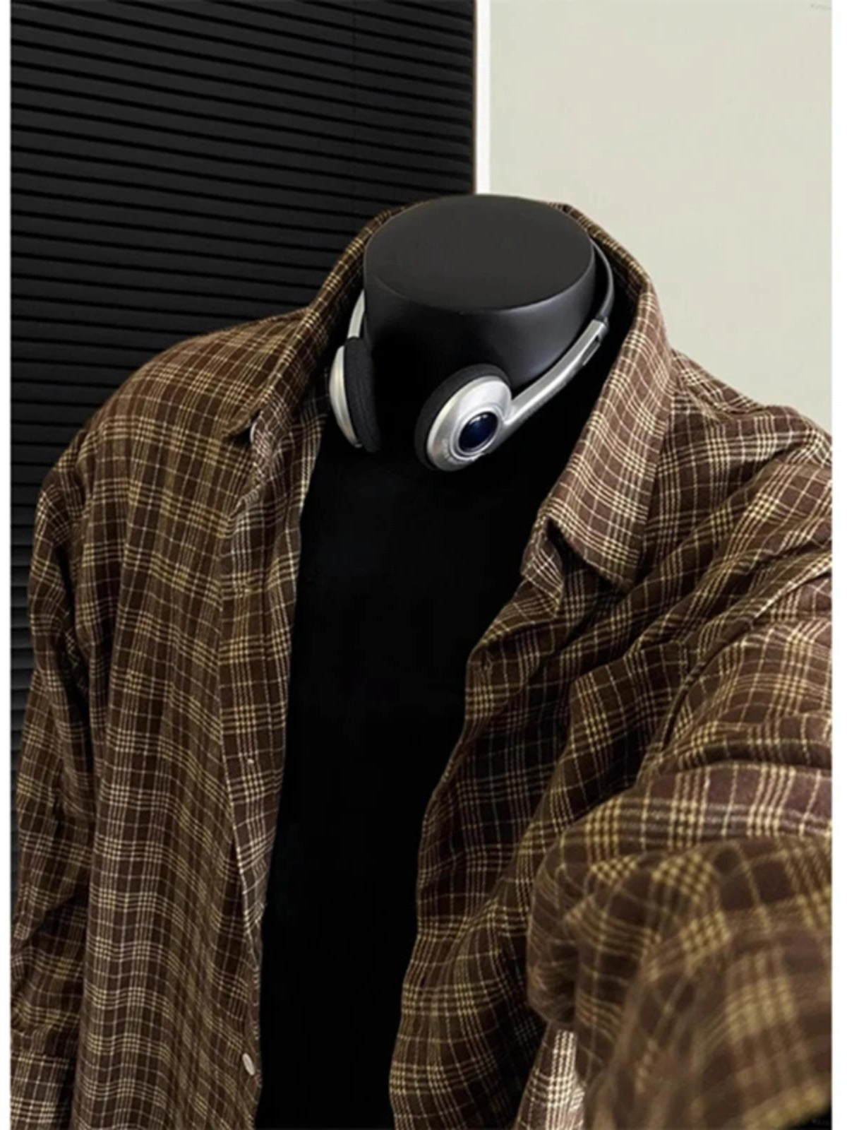 Mens Plaid Shirt Colouronova