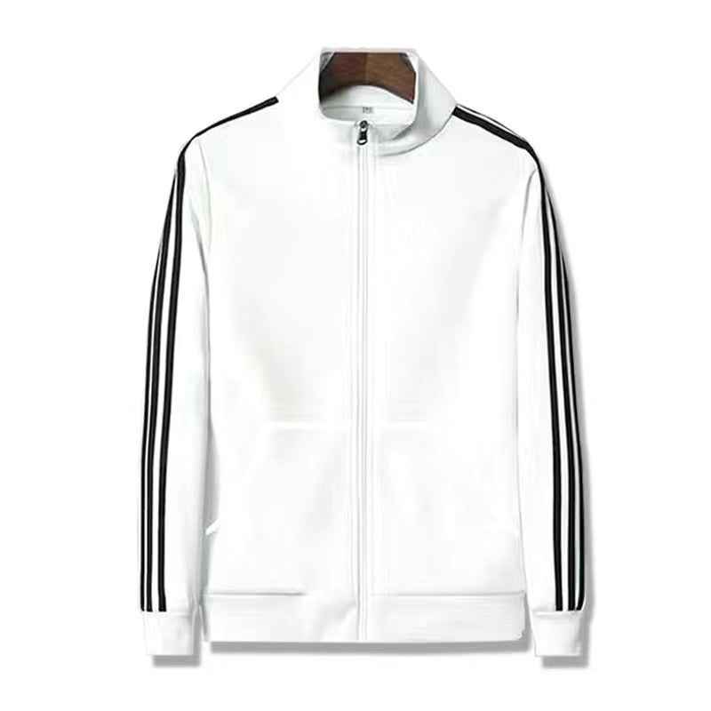 Casual Sports Suit Stand Collar Cardigan and Pants Set