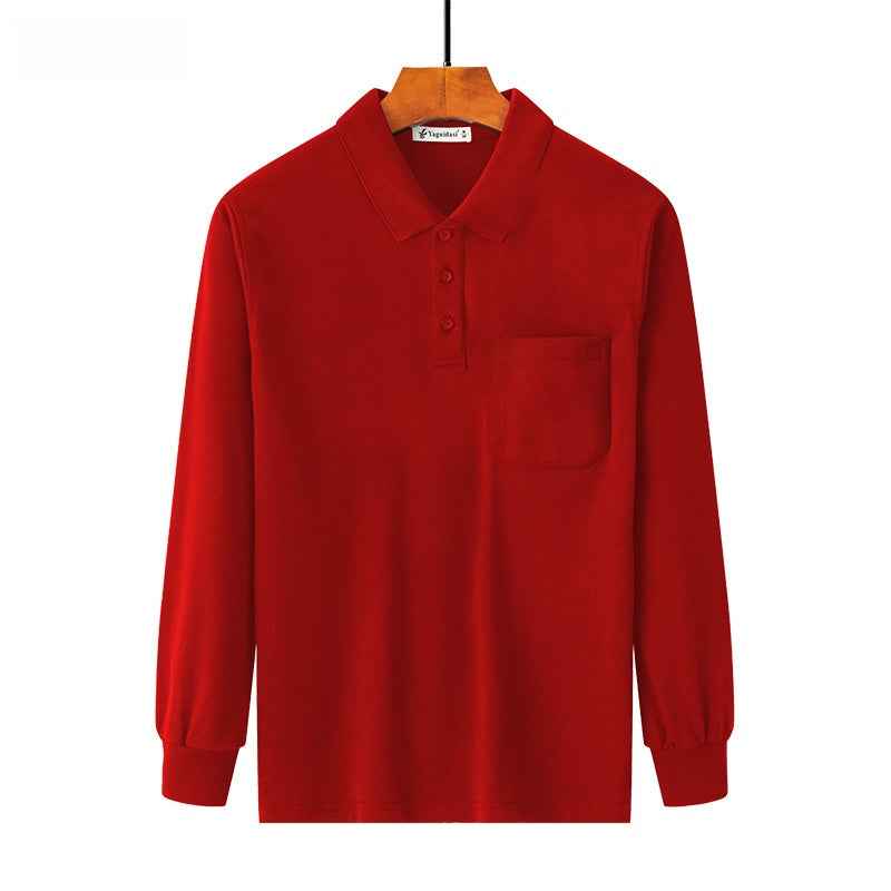 Pure cotton thick long-sleeved t-shirt Colouronova