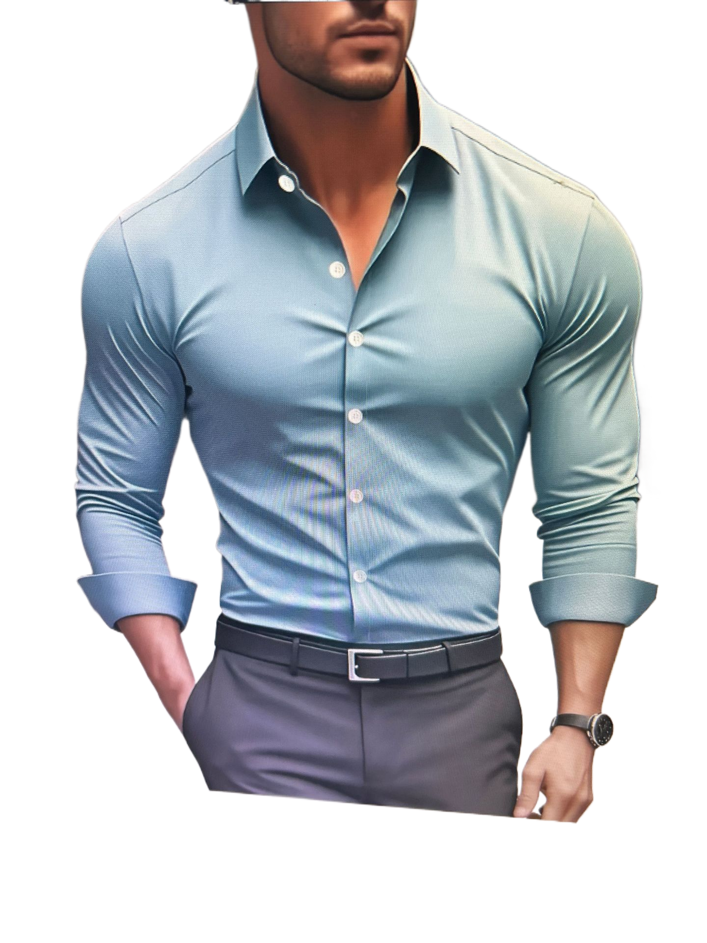Men's Business Shirt Colouronova
