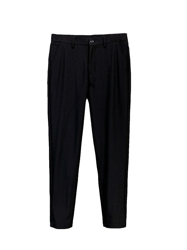 straight-leg suit pants Colouronova
