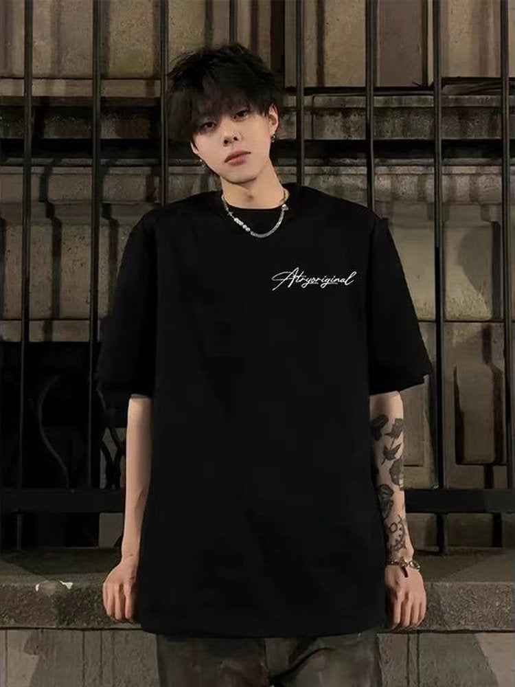 Men's Casual Cotton Short Sleeve T-shirt
