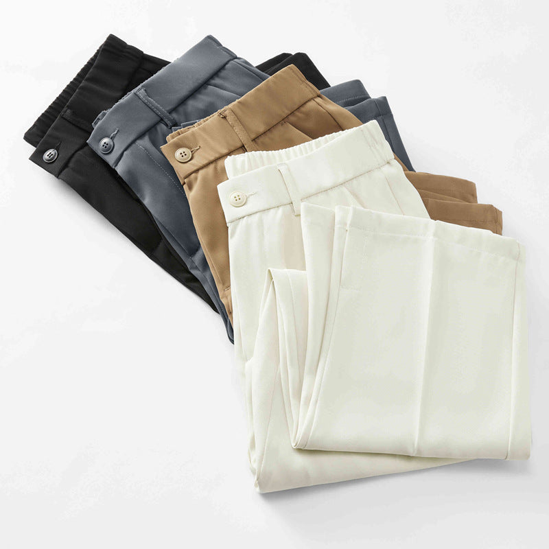 High-quality draped trousers Colouronova