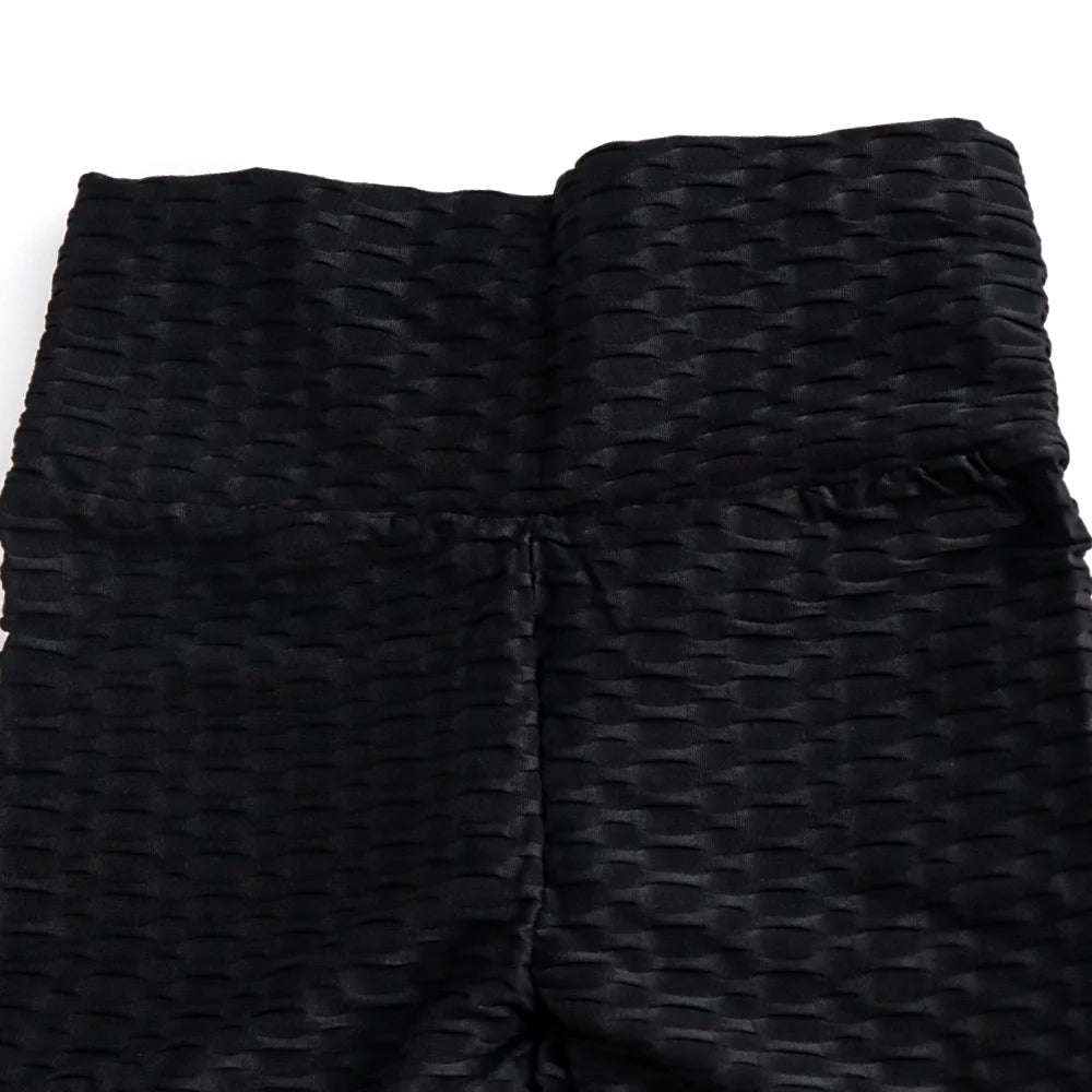 NADANBAO Women Sporty Leggings High Waist Fitness Workout Pants for Yoga Gym Leggings Push Up Sexy Tights Girls Elastic Trousers - Colouronova