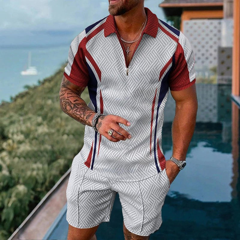 Summer new men's suit Colouronova