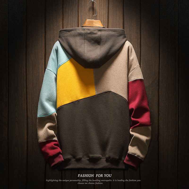 Mens Hooded Sweater Colouronova