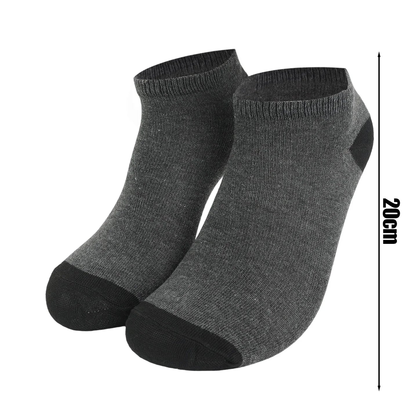 1-10Pairs Breathable Mens Socks Summer Comfort Socks Lightweight Soft Fashion Color Block Low Cut Daily Wear Ankle Fashion Socks - Colouronova