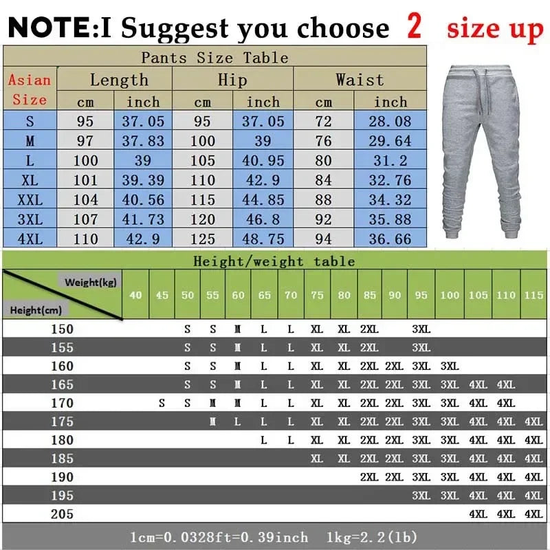 Autumn And Winter Men Pants New In Men's Clothing Casual Trousers Sport Jogging Tracksuits Sweatpants Harajuku Streetwear Pants - Colouronova