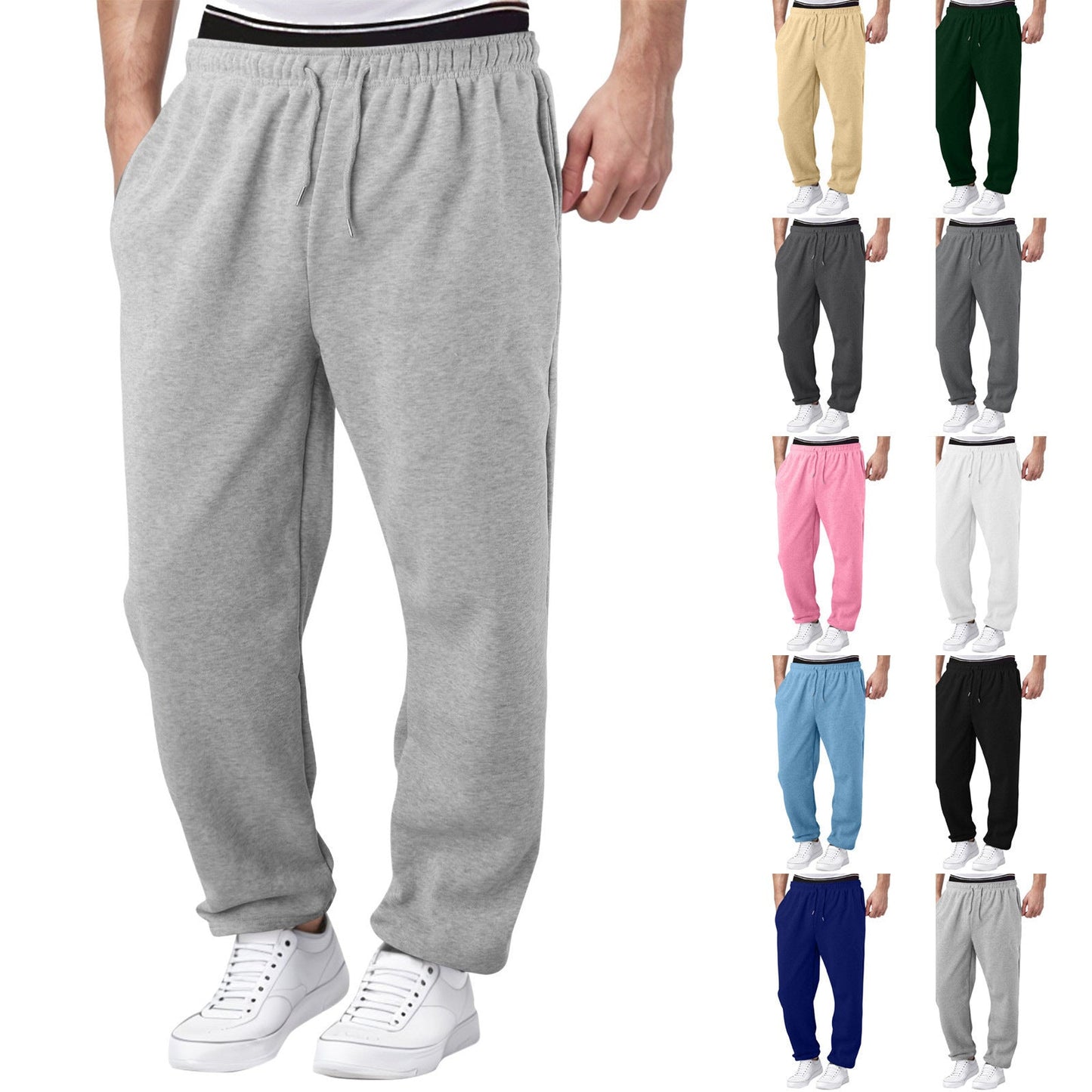 Men's Straight-Leg Sweatpants Colouronova