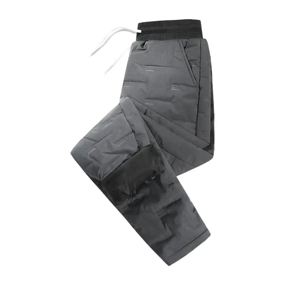 Warm Thick Sweatpants Men Joggers New Casual Fleece Cotton Plush Pants Male Oversized Large Size Trousers Autumn and Winter - Colouronova