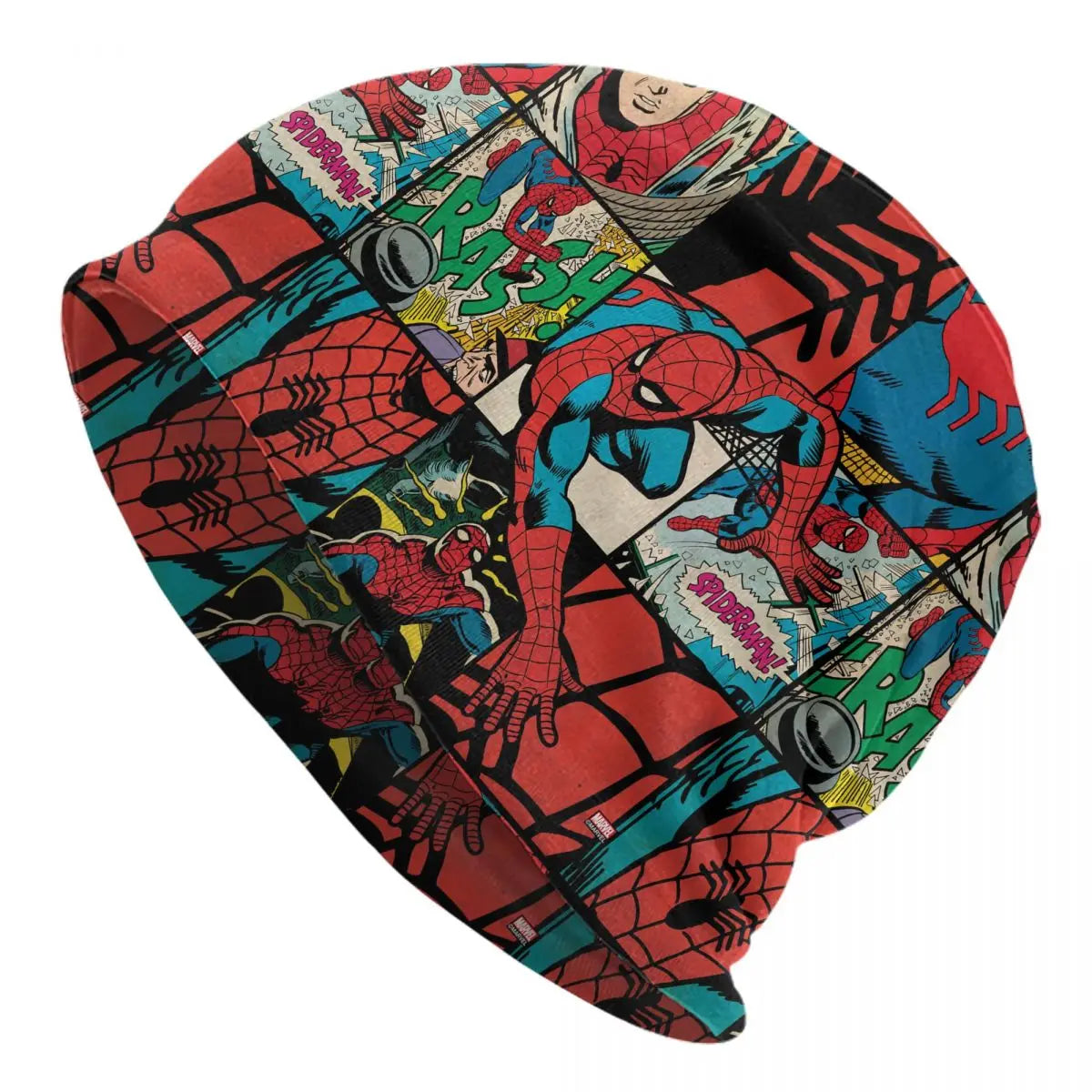 Spider-Man Spiderman Hero Skullies Beanies Hat Goth Unisex Outdoor Cap Warm Multifunction Bonnet - Colouronova