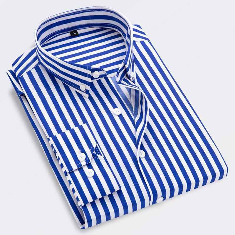 men's striped shirt