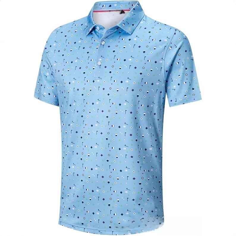 Men's golf shirt Colouronova