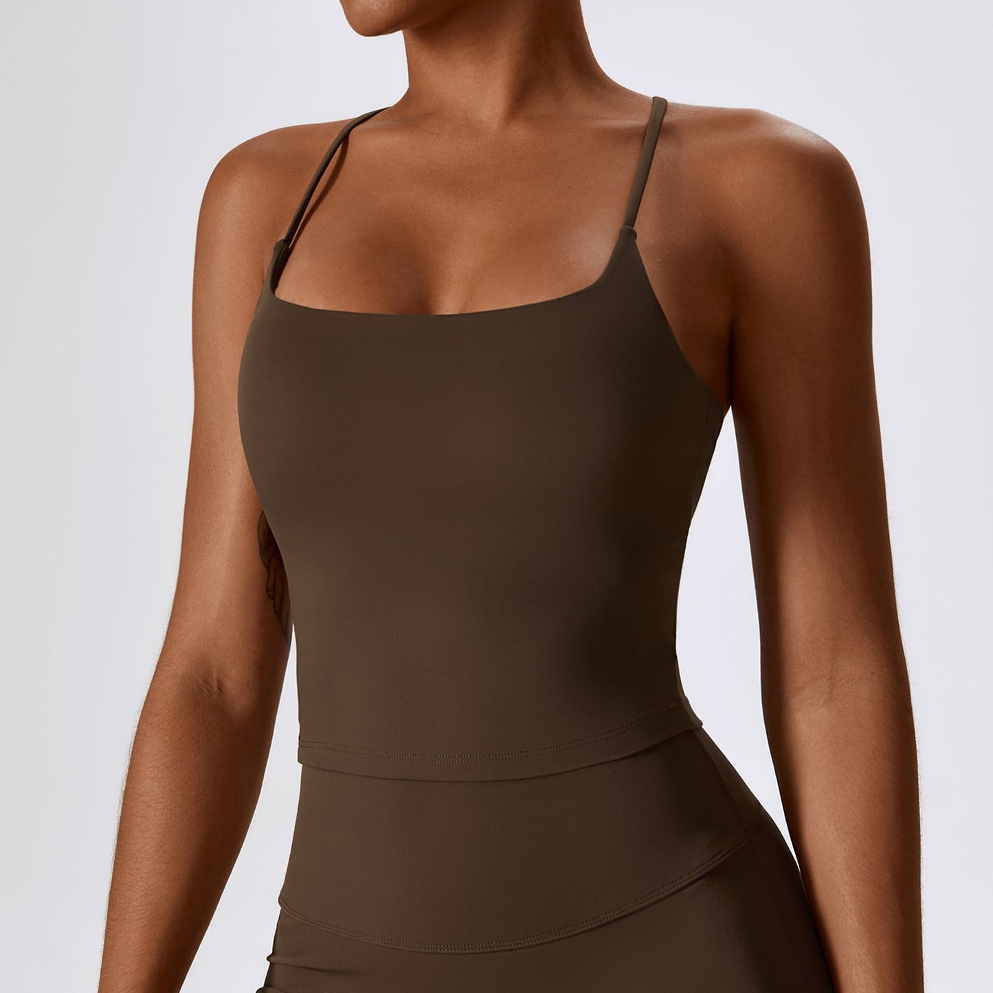 Womens Breathable Sports Yoga Vest Colouronova