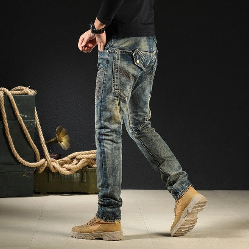 Retro and nostalgic jeans Colouronova