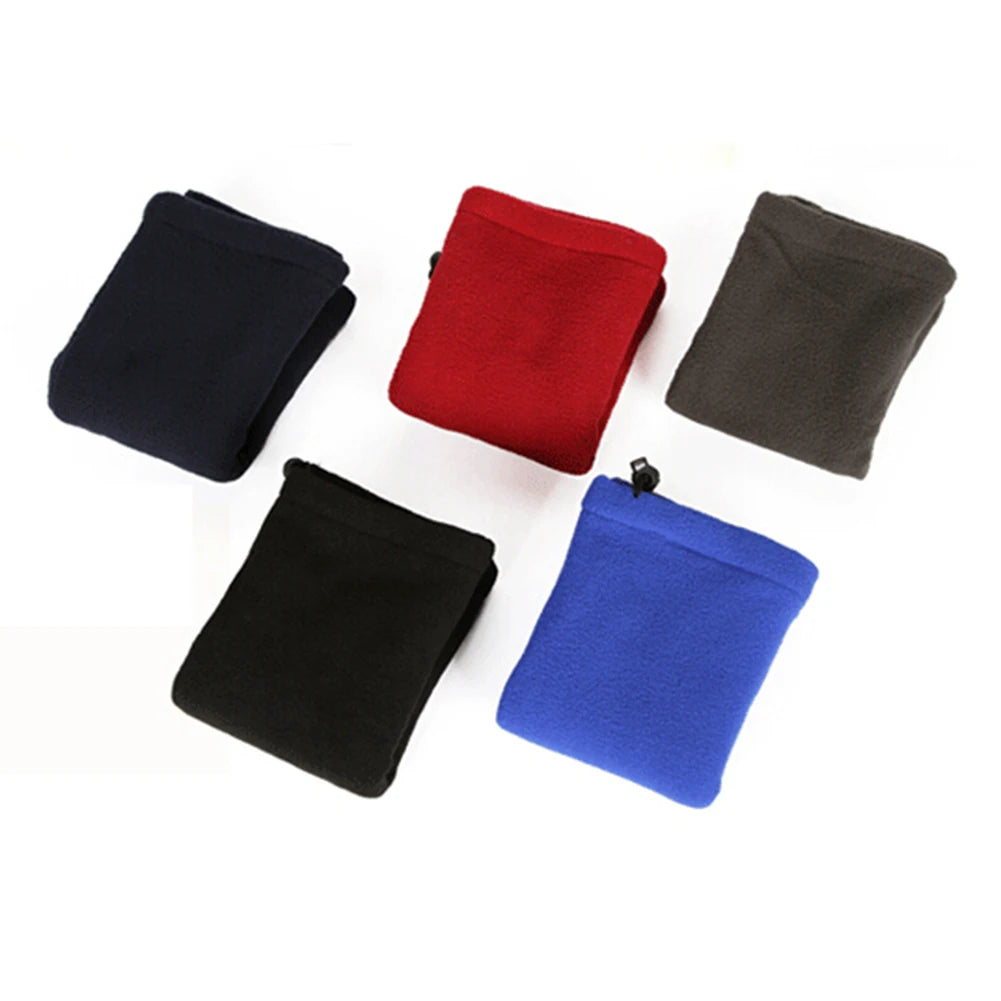 2 in 1 Winter Hat Face Mask Neck Gaiter Balaclava Scarf Hat Outdoor Cycling Balaclava Face Warmer Skullies Beanies Neckerchief - Colouronova