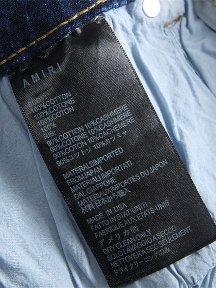 Mens Denim Trousers Colouronova