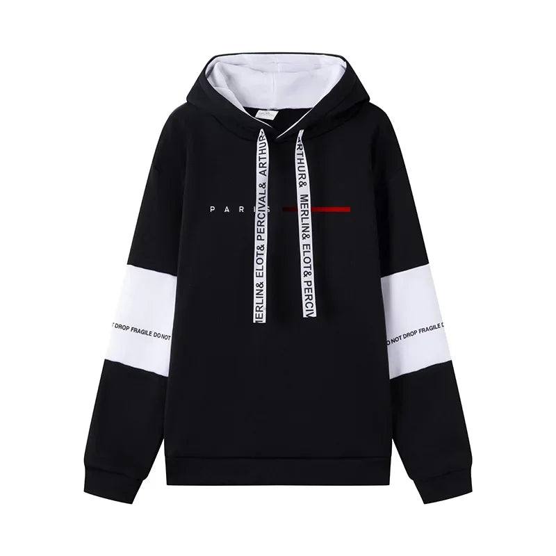 Autumn Winter Mens Tracksuit Printing Casual Sweatshirts Sportswear Sports Jogging Mens Clothing Single Piece Hoodie Pants 2025 - Colouronova