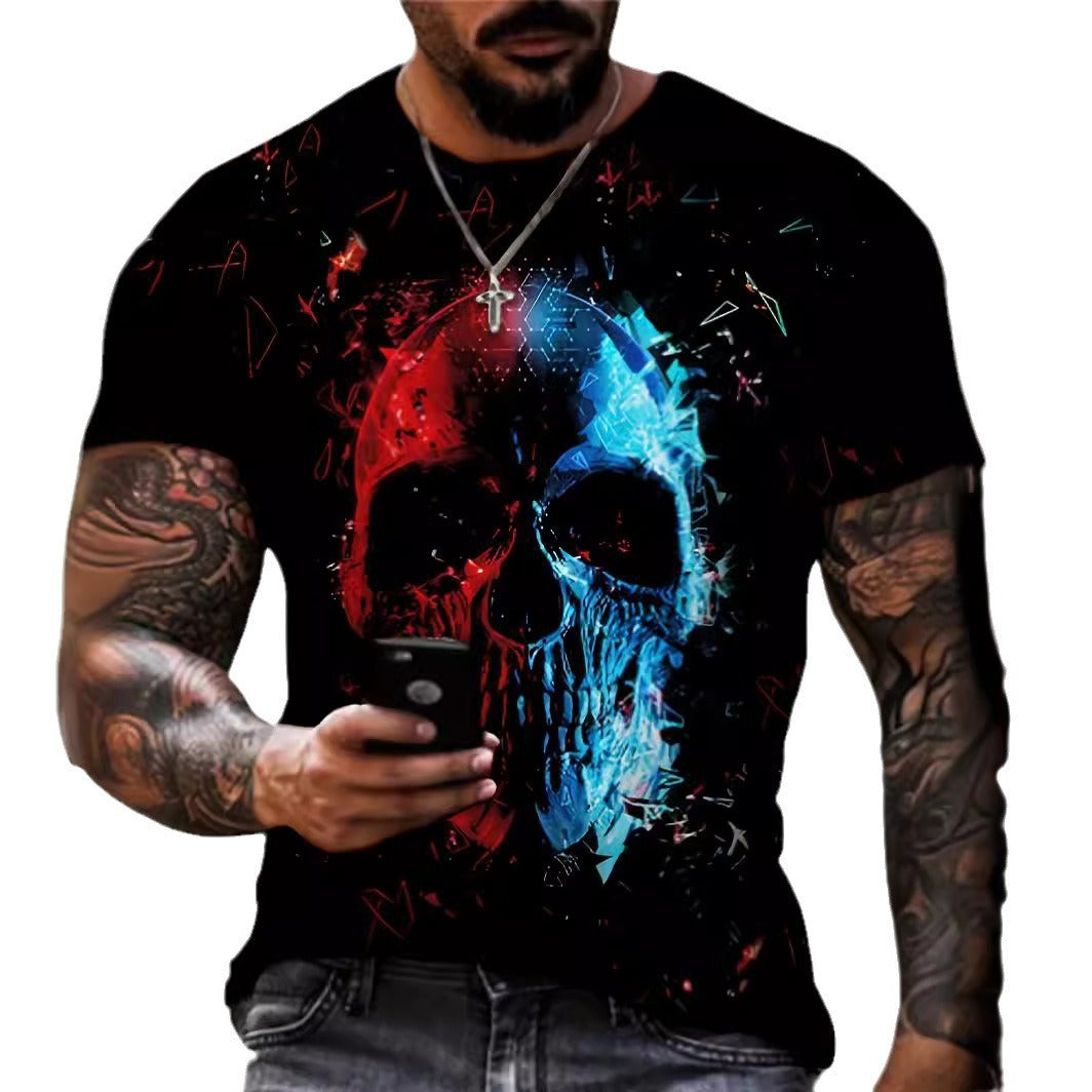 Streetwear personalized crewneck T-shirt Colouronova