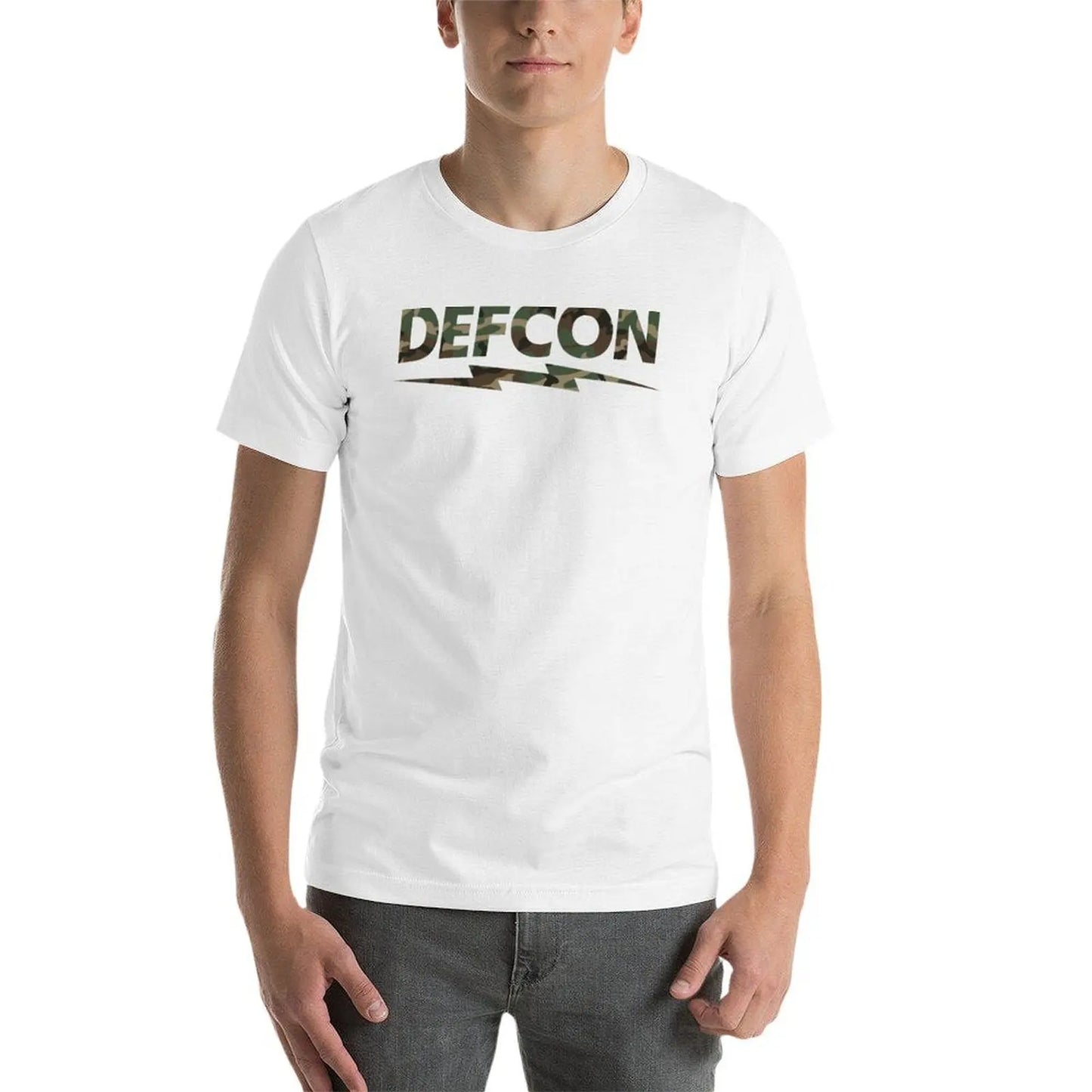 DEFCON -Woodland T-Shirt essential t shirt black cotton t-shirt plain for man package T-Shirt - Colouronova