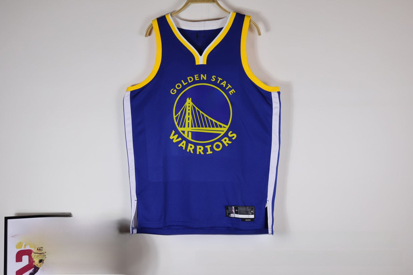 Retro Basketball Jersey Warriors Edition Colouronova