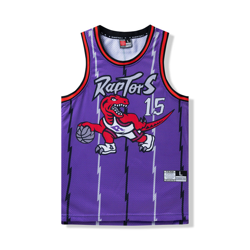 American Retro Mesh Jersey Iverson Maddie Kobe Curry Butler James Digital Print Basketball Vest Colouronova