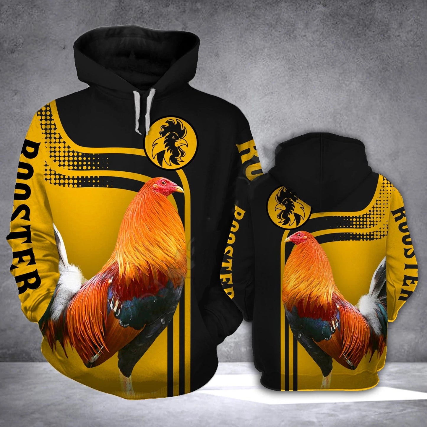 2022 Man's Hoodie Camo Animals Rooster Autumn Pullover New Fashion Tracksuit 3D Print Casual Hoodies Colouronova