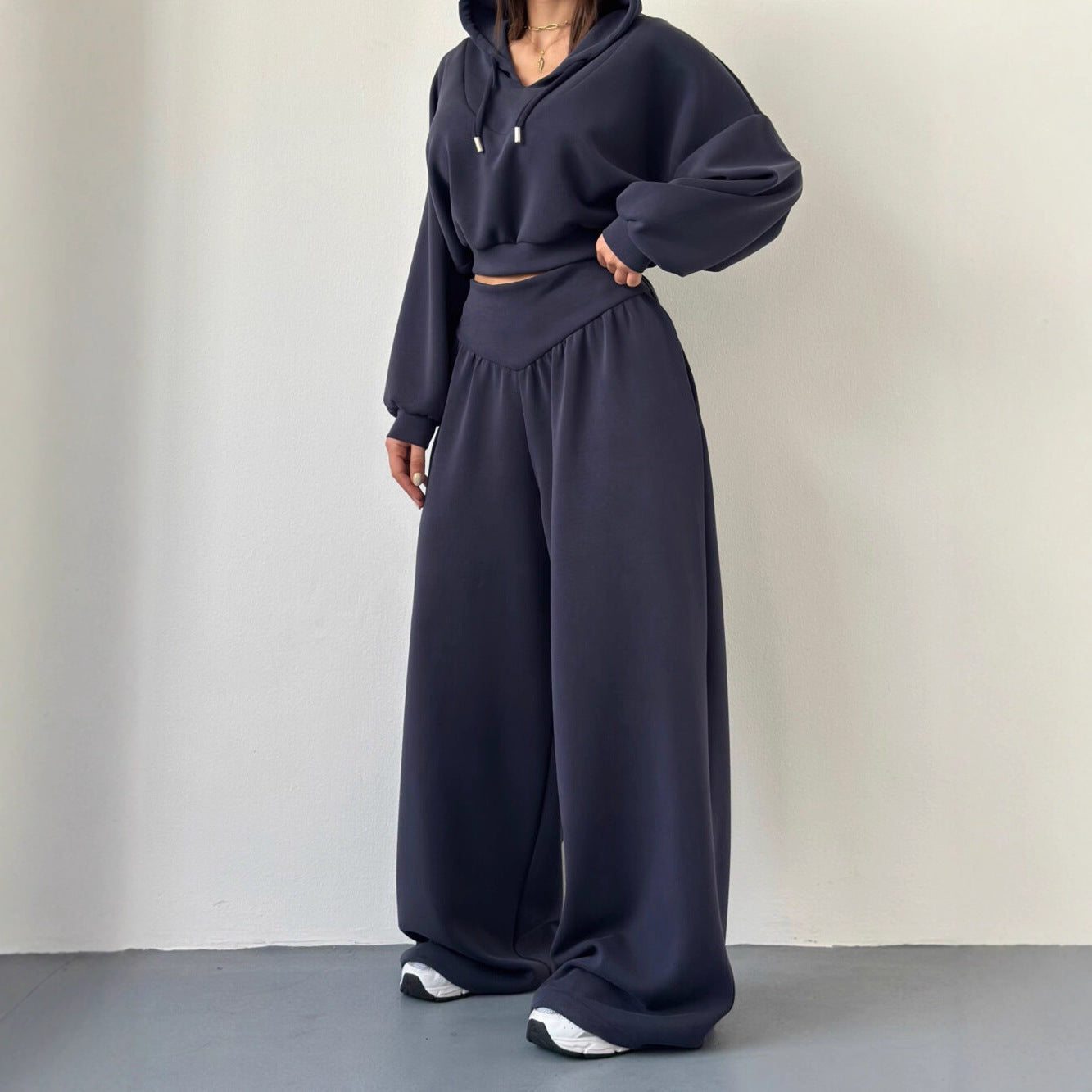 Women's Casual Hooded Tracksuit Set Colouronova