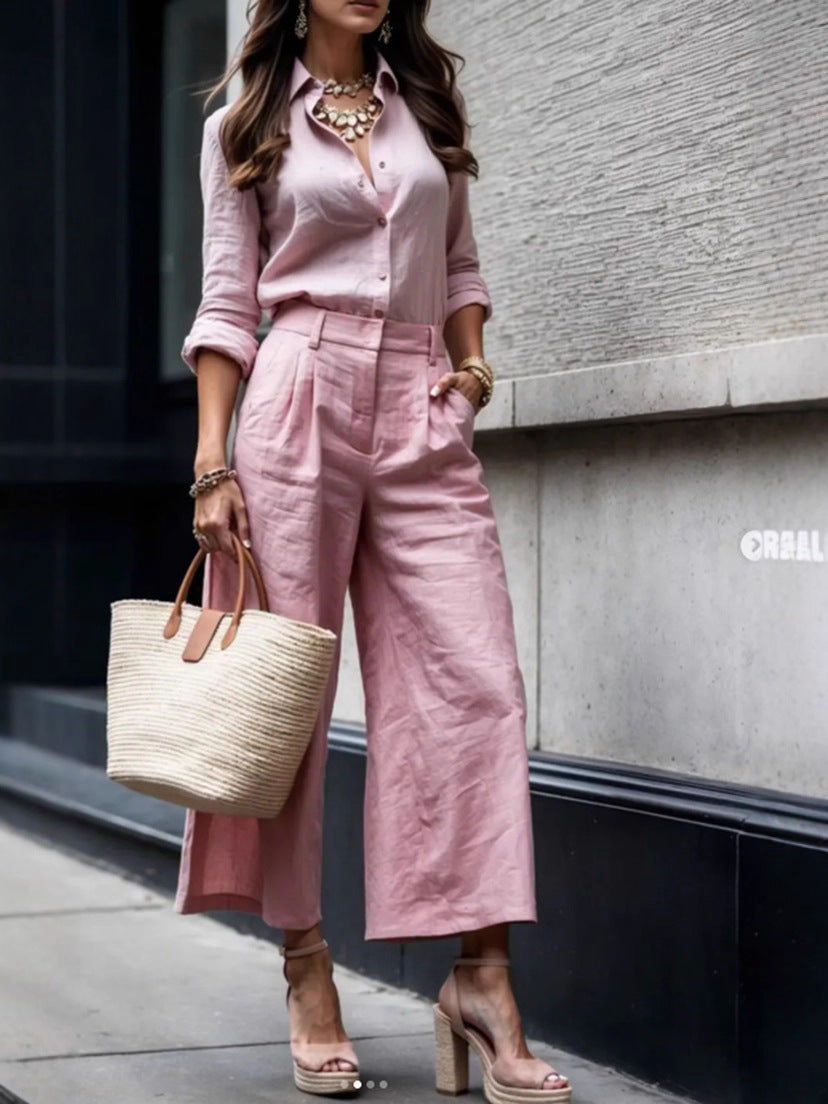 Elegant Women's Casual Suit Set Colouronova