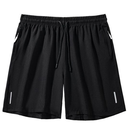 Mens Solid Color Drawstring Shorts Colouronova