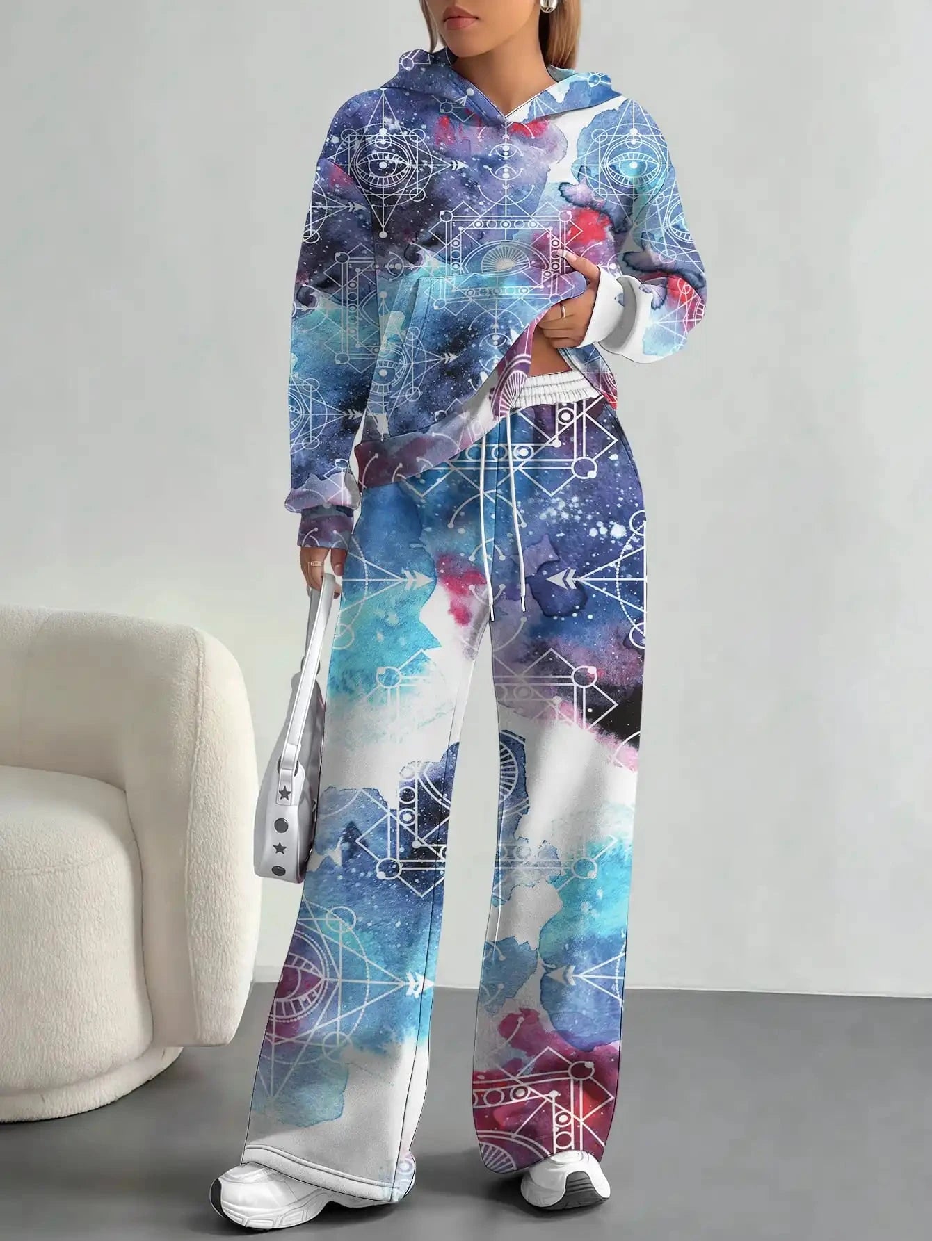 2025 new green camouflage sports style foreign trade printing hot style fashion casual outdoor European and American women's sui Colouronova