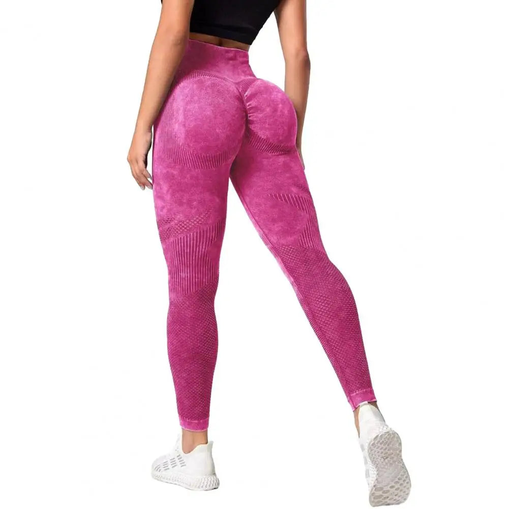 Seamless Yoga Pants Women High Elastic Sports Fitness Legging Women High Waist Gym Tights Scrunch Butt Training Running Leggings - Colouronova