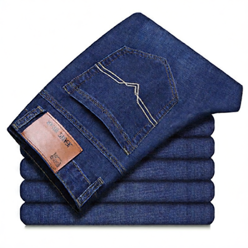 Men's Loose Straight Jeans Colouronova