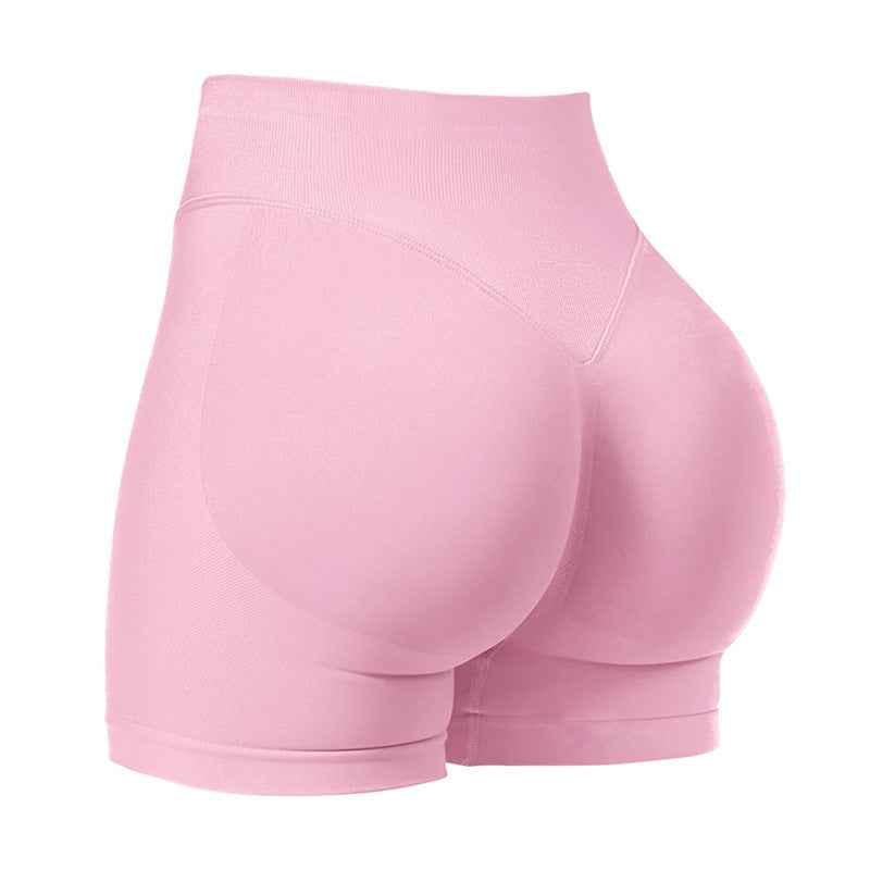 High Waist Quick-Dry Seamless Yoga Fitness Shorts