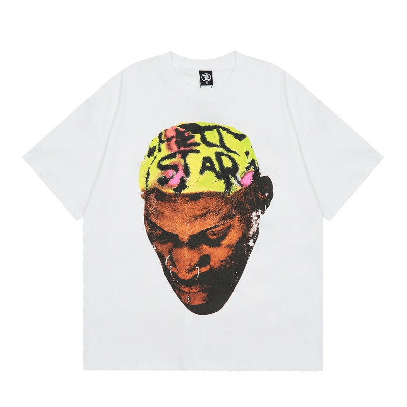 Retro Star Digital T-shirt Colouronova
